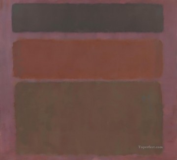 100 Great Art Painting - Red Brown and Black
